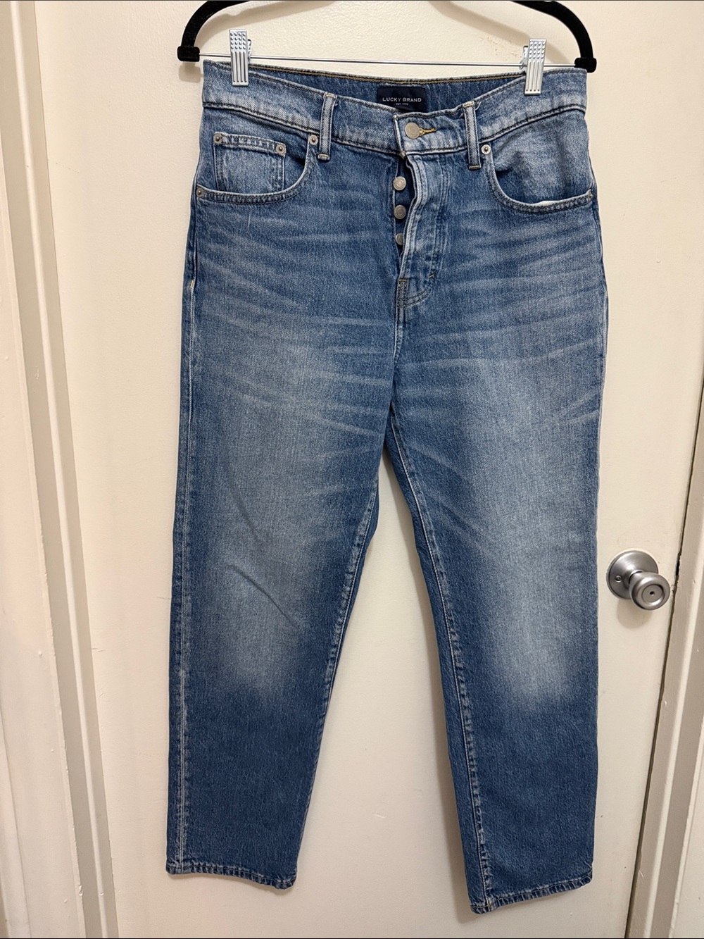 Lucky Brand Light Blue 90’s loose button down Women's Jeans